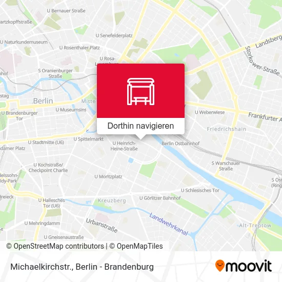 Michaelkirchstr. Karte