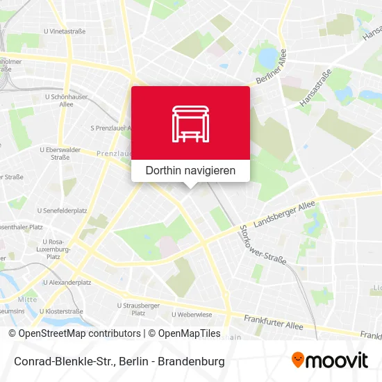 Conrad-Blenkle-Str. Karte