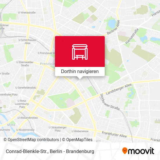 Conrad-Blenkle-Str. Karte