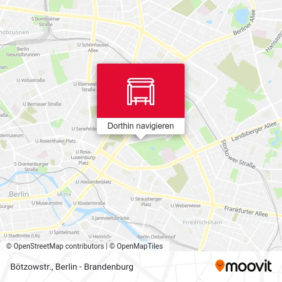 Bötzowstr. Karte