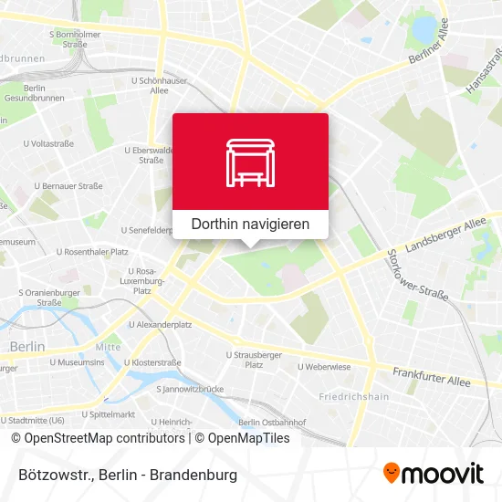 Bötzowstr. Karte