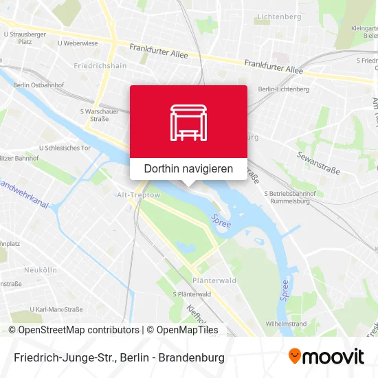 Friedrich-Junge-Str. Karte