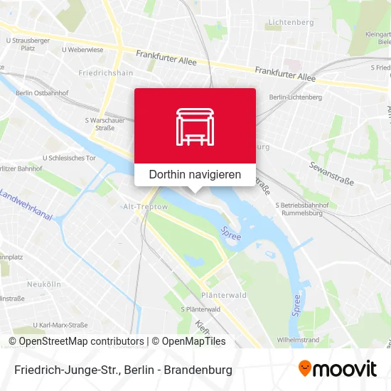 Friedrich-Junge-Str. Karte