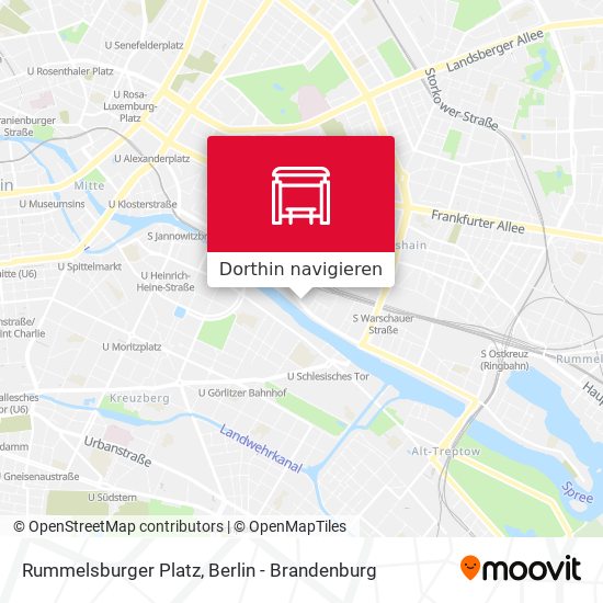 Rummelsburger Platz Karte