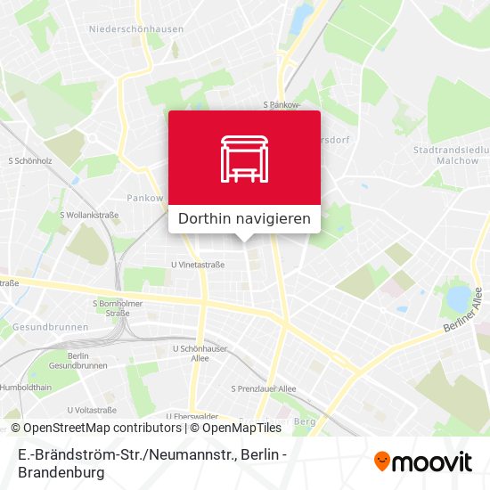 E.-Brändström-Str./Neumannstr. Karte