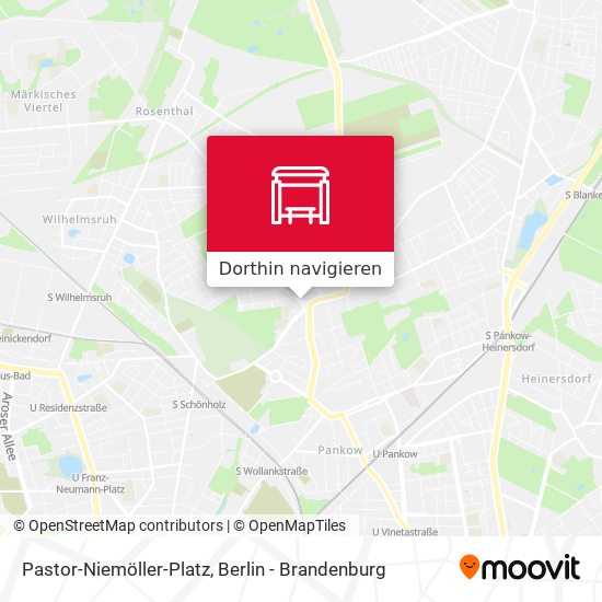 Pastor-Niemöller-Platz Karte