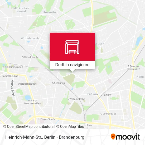 Heinrich-Mann-Str. Karte