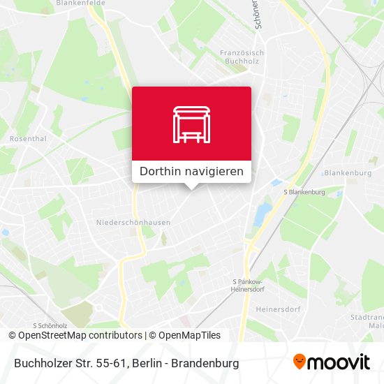 Buchholzer Str. 55-61 Karte