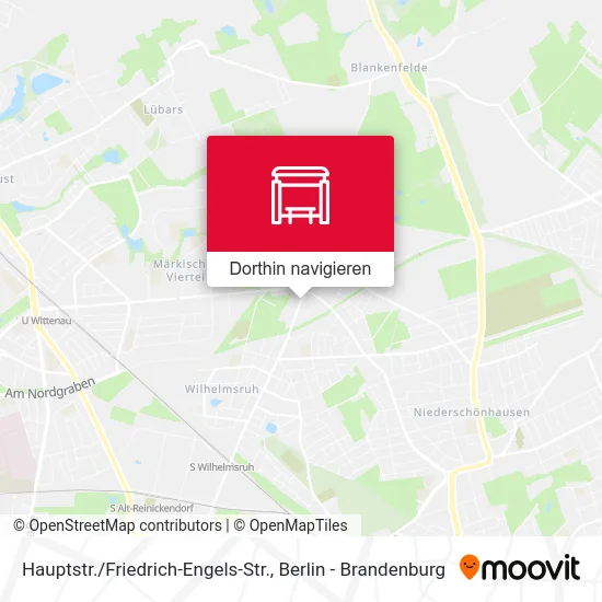 Hauptstr. / Friedrich-Engels-Str. Karte