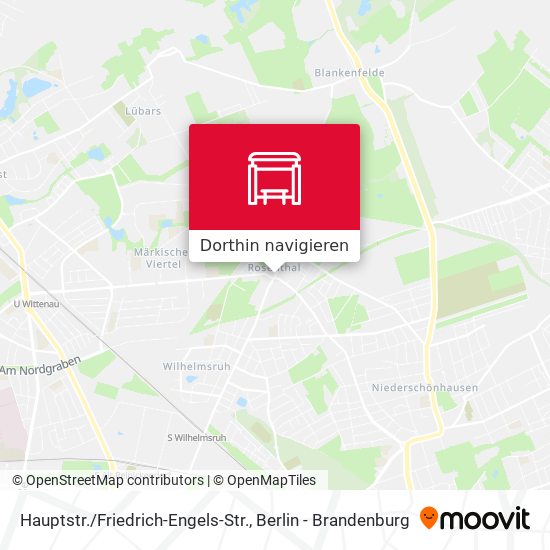 Hauptstr. / Friedrich-Engels-Str. Karte