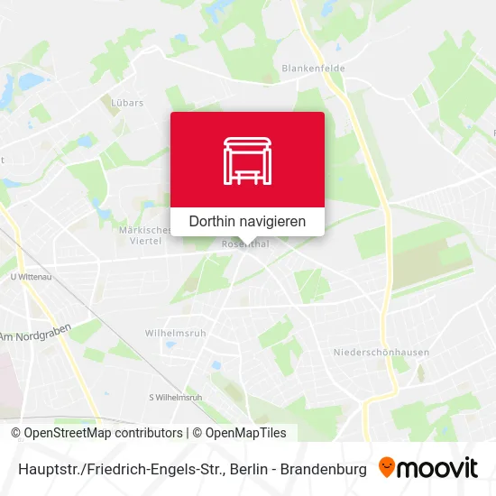 Hauptstr. / Friedrich-Engels-Str. Karte