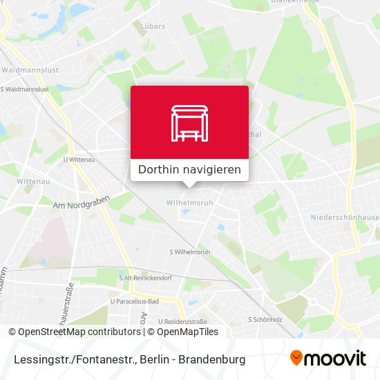 Lessingstr./Fontanestr. Karte