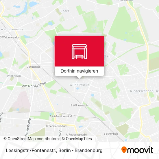 Lessingstr./Fontanestr. Karte