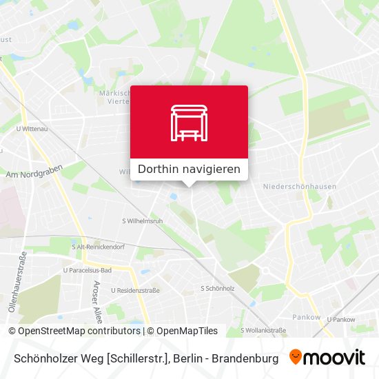 Schönholzer Weg [Schillerstr.] Karte