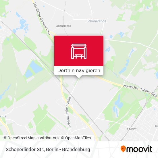 Schönerlinder Str. Karte