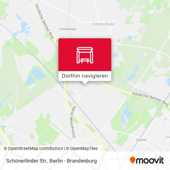 Schönerlinder Str. Karte