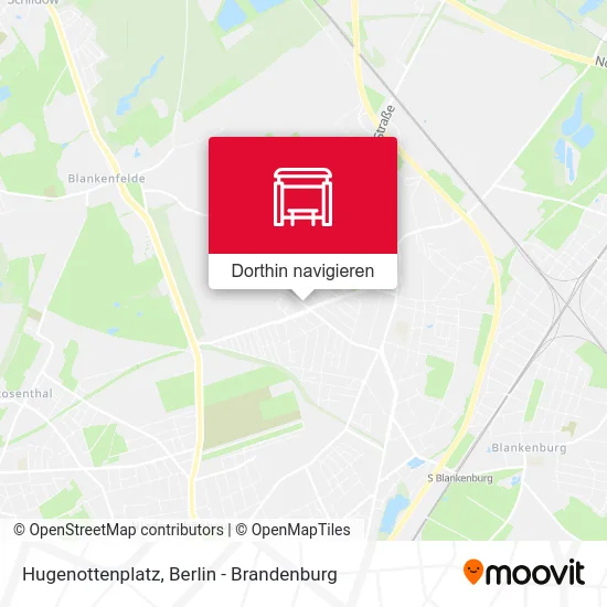 Hugenottenplatz Karte