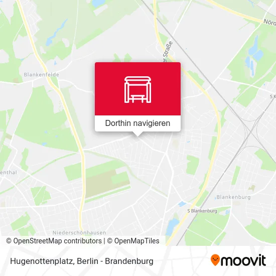 Hugenottenplatz Karte