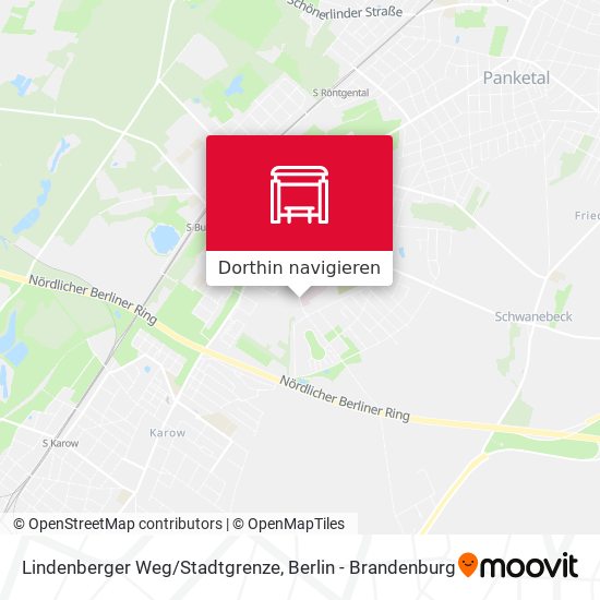 Lindenberger Weg/Stadtgrenze Karte