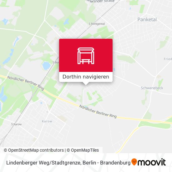 Lindenberger Weg/Stadtgrenze Karte