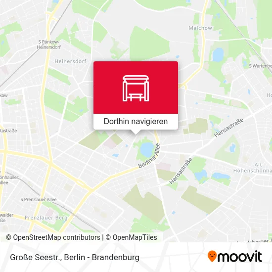 Große Seestr. Karte