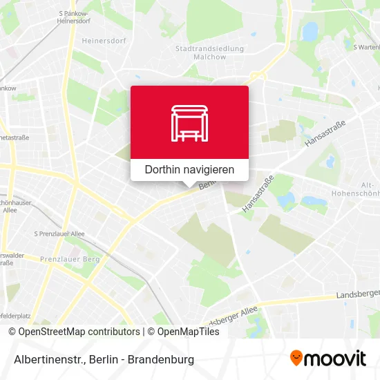 Albertinenstr. Karte