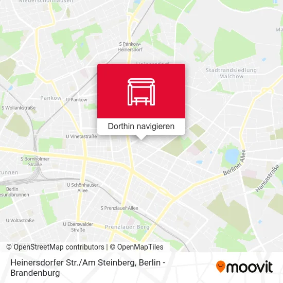 Heinersdorfer Str. / Am Steinberg Karte