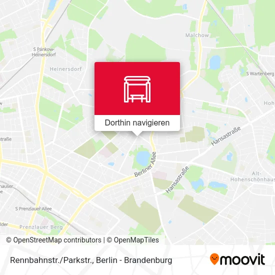 Rennbahnstr./Parkstr. Karte