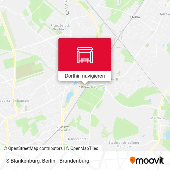 S Blankenburg Karte