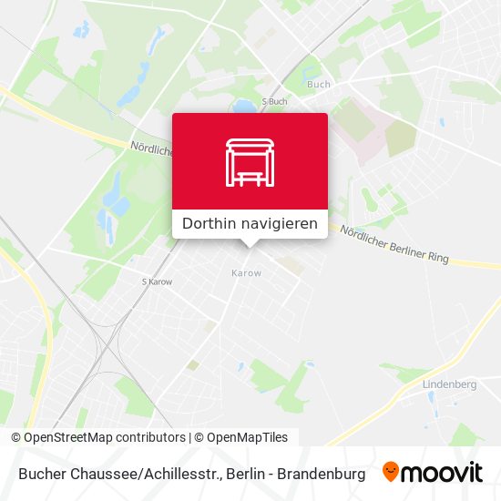 Bucher Chaussee/Achillesstr. Karte