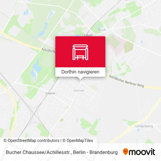 Bucher Chaussee/Achillesstr. Karte