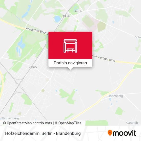 Hofzeichendamm Karte