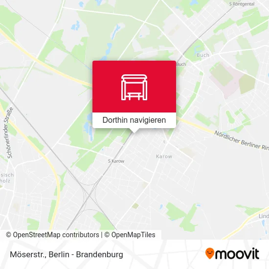 Möserstr. Karte