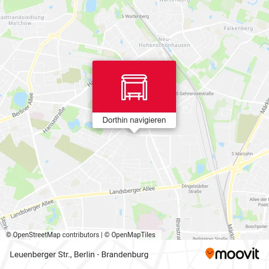 Leuenberger Str. Karte