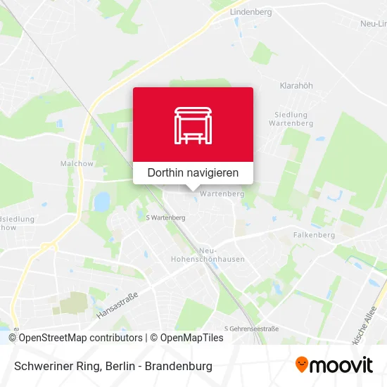 Schweriner Ring Karte