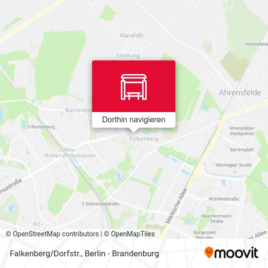 Falkenberg/Dorfstr. Karte