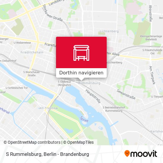 S Rummelsburg Karte