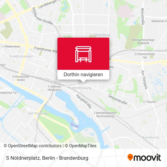 S Nöldnerplatz Karte