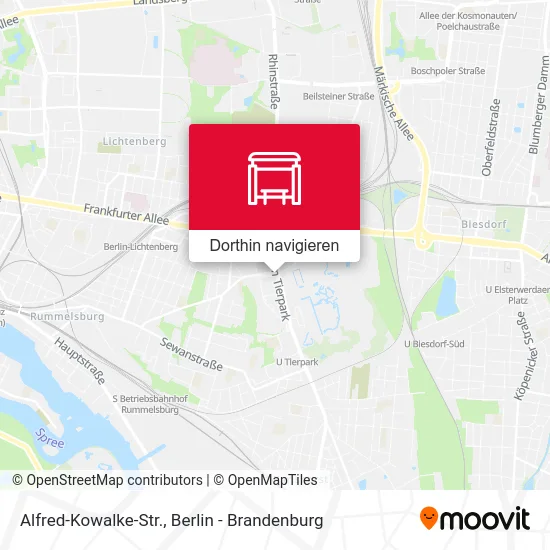 Alfred-Kowalke-Str. Karte