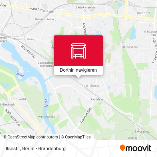 Ilsestr. Karte