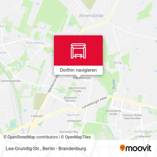 Lea-Grundig-Str. Karte