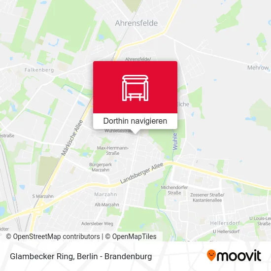 Glambecker Ring Karte