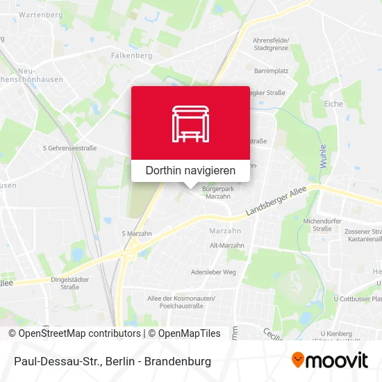 Paul-Dessau-Str. Karte