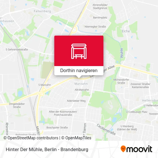 Hinter Der Mühle Karte