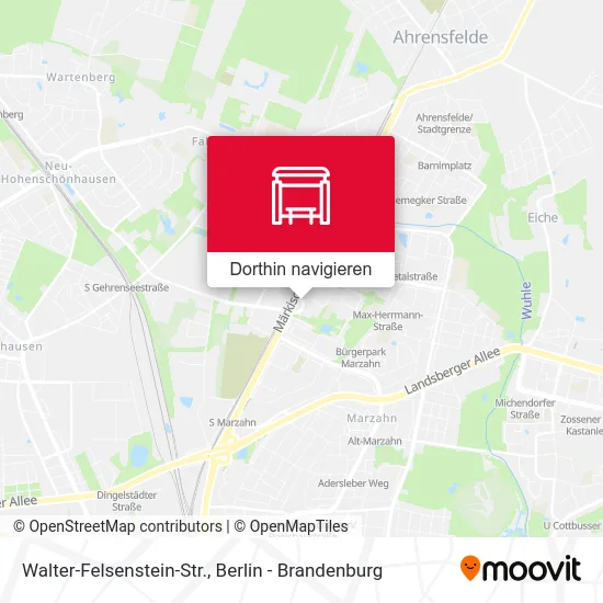 Walter-Felsenstein-Str. Karte