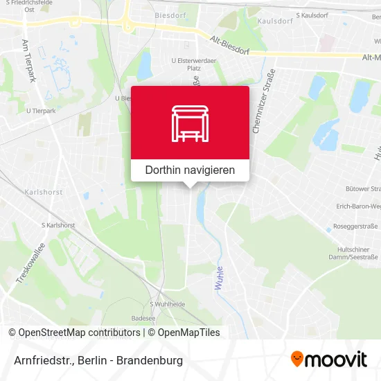 Arnfriedstr. Karte