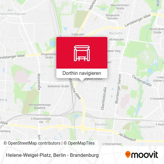 Helene-Weigel-Platz Karte