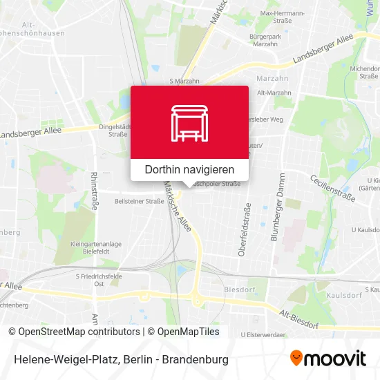 Helene-Weigel-Platz Karte