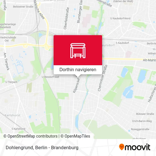 Dohlengrund Karte