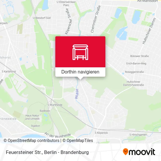 Feuersteiner Str. Karte